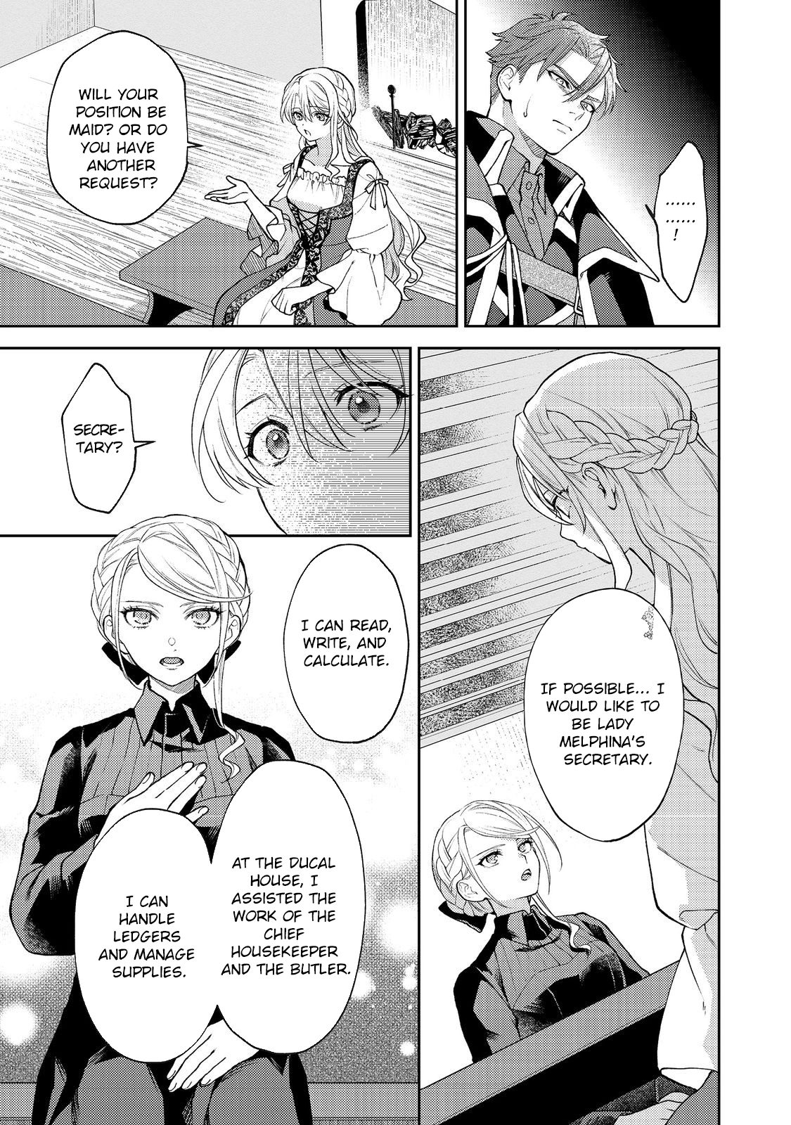 The Discarded Duchess Just Wants a Peaceful Life. Chapter 4 - . Page 15